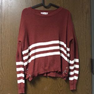 Striped Sweater Pink Republic